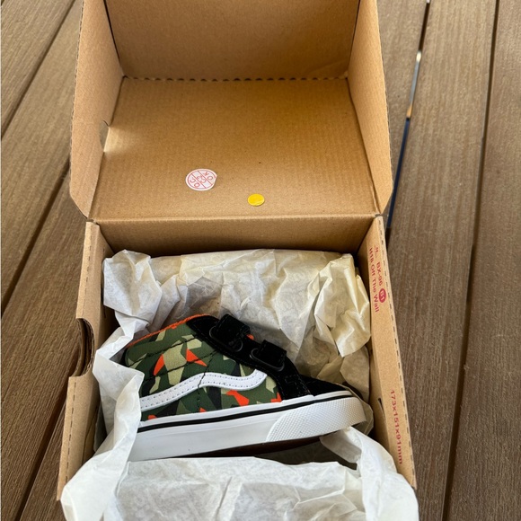 Toddler SK8-Mid Reissue V Shoe - Picture 4 of 5